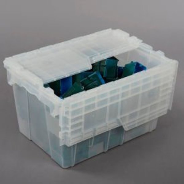 ORBIS Flipak® Attached Lid Container FP182 - 21-7/8 x 15-1/4 x 12-7/8,  Clear