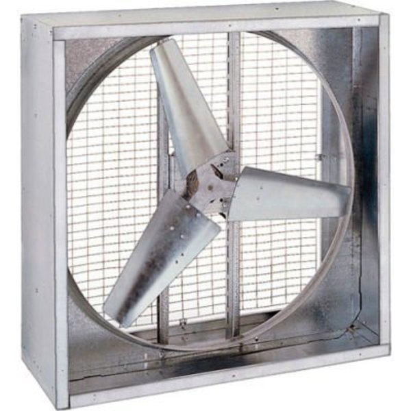 48" Direct Drive Agricultural Box Fan 230V 1 HP Motor - 3 Phase