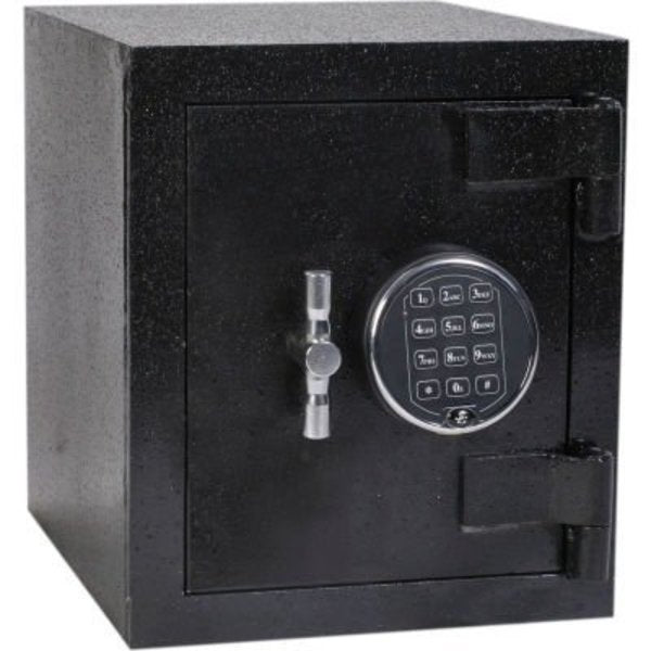 Cennox Standard Security Safe B1310-FK1 10-1/2"W x 14"D x 13"H Electronic Lock 0.96 Cu. Ft. Black