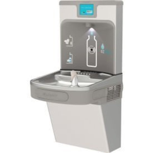 Elkay EZH2O Enhanced Wall Mounted Filtered Water Bottle Refilling Station,  Stainless Steel