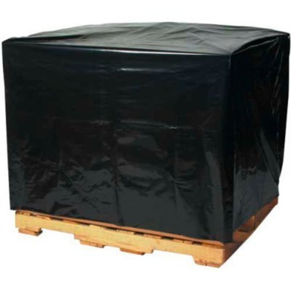 Global Industrial™ Pallet Covers,  48"W x 40"D x 48"H,  3 Mil,  Black,  50/Pack