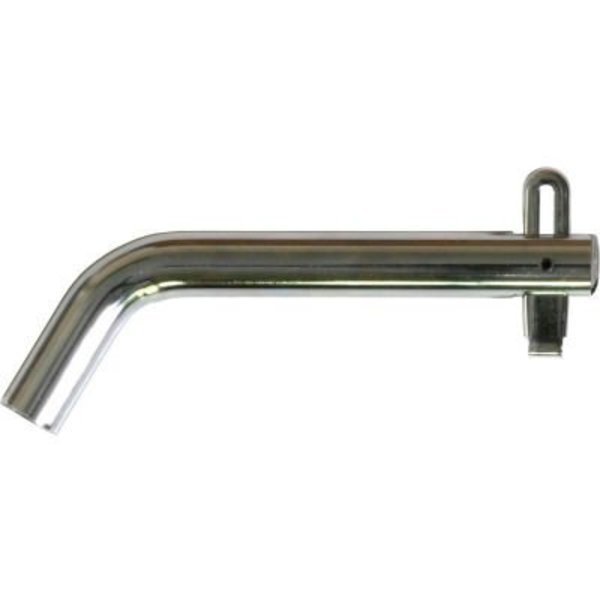 Buyers Products 5/8" Clear Zinc Hitch Pin Assembly w/ Spring Clip -