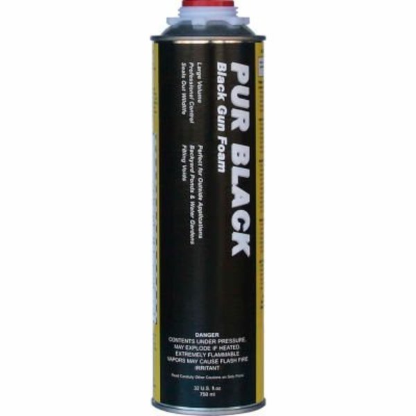 Todol Pur Black,  Gun Foam. 750ml - BF01