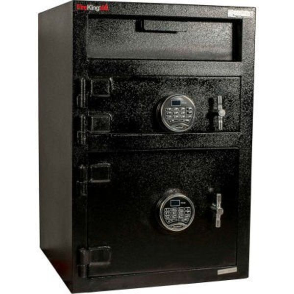 Cennox Mail Box Drop Safe MB3020-FK1 20"W x 20"D x 30"H Electronic Lock 1.35 Cu. Ft. Black