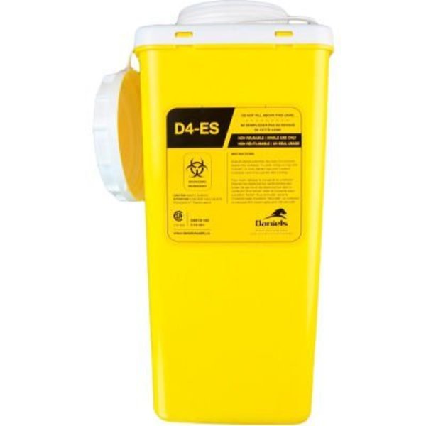 Frost Products 878-500 Internal Disposable Containers for 878 Sharps Disposal,  Yellow,  Case of 4