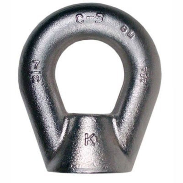 Oval Eye Nut,  1-1/2"-6 Thread Size,  2-7/32 in Thread Lg,  316 Stainless Steel