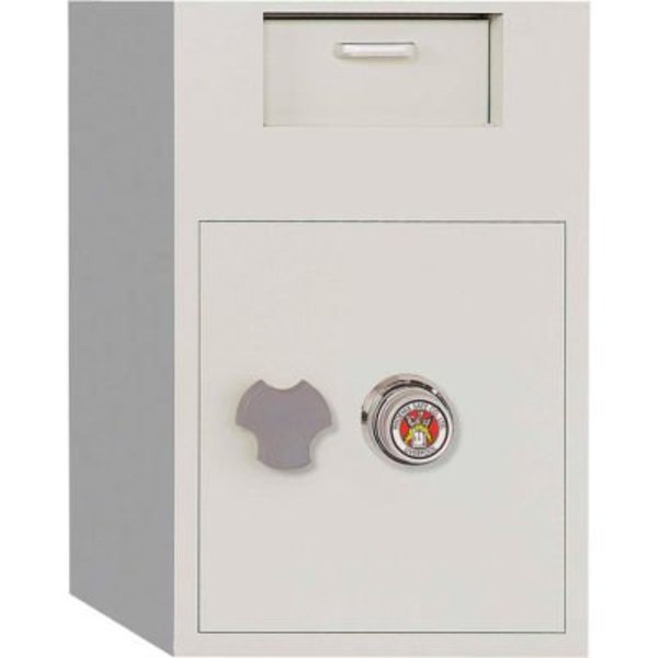 Phoenix Safe Front Loading Dial Combo Lock Dep. Safe w/ Inner Locking Door 3.48 cu ft,  Off-White