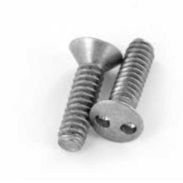 #10 x 1/2 in Torx Button Tamper Resistant Screw,  18-8 Stainless Steel,  Plain Finish