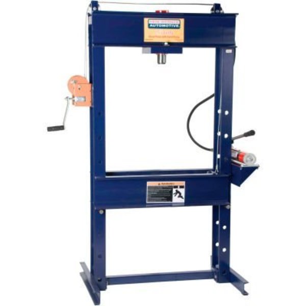 Hein-Werner 25 Ton Shop Press W/ Hand Pump -