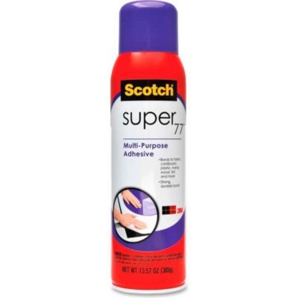 3M Multipurpose Adhesive Spray,  Aerosol,  13.57 oz,  Clear