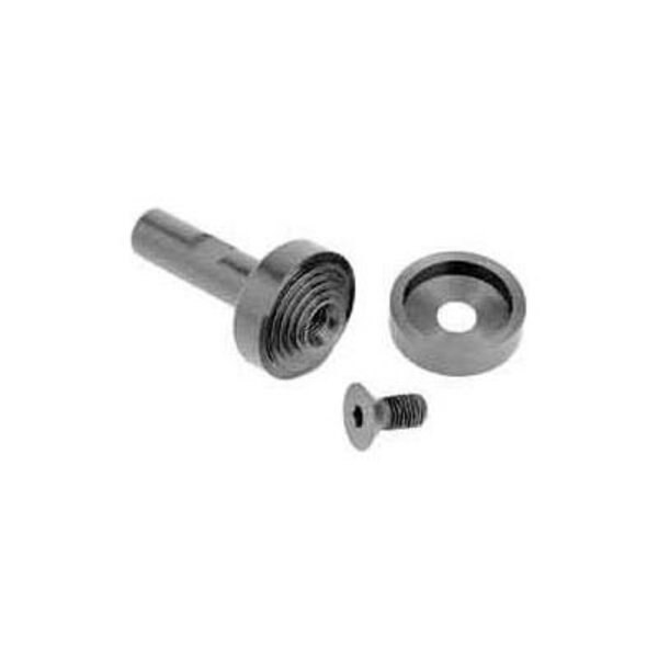 Slitting or Slotting Saw Arbor,  Fits 1/2,  5/8,  3/4,  7/8,  1 Hole,  1/2" Weldon Shank,  Import
