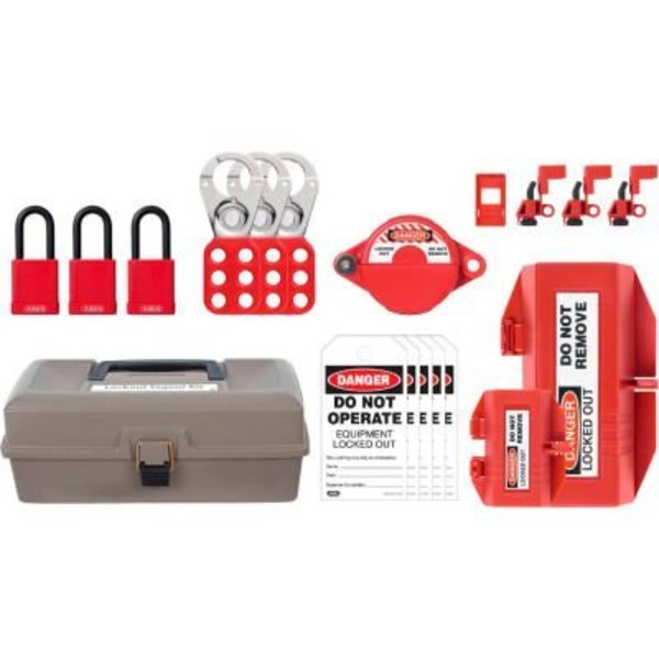 ABUS K925 Lockout Safety Toll Toolbox Kit,  97181