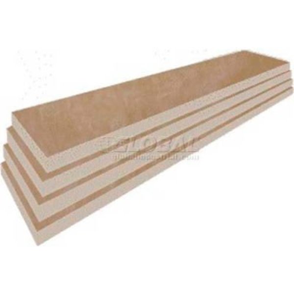 Slatwall Birch Shelves,  3/4"Hx8"Dx14"W,   Finished on 2 Sides and 3 Edges