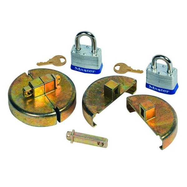 JustriteÂ Drum Lock Set W/ Padlocks for Plastic Drums - Pair