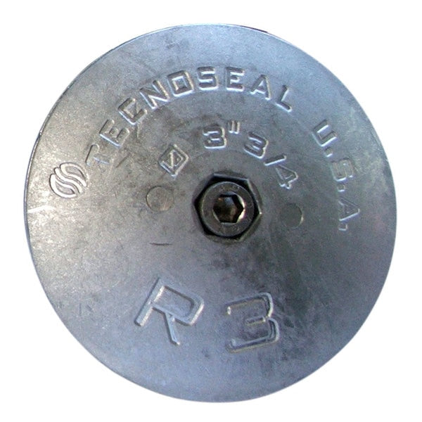 R3AL Rudder Anode - Aluminum - 3-3/4" Diameter