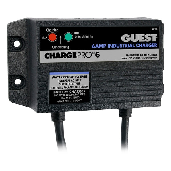6A/12V 1 Bank 120V Input On-Board Battery Charger