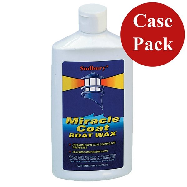Miracle Coat Boat Wax - 16oz Liquid - *Case of 6*