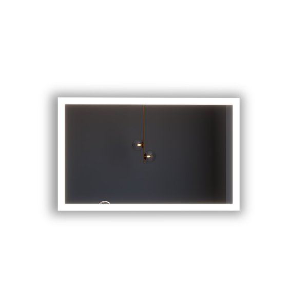 Angelina 30" x 48" Wall-Mounted LED Mirror