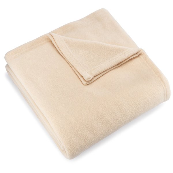 Blanket Fleece 66x90 Ivory