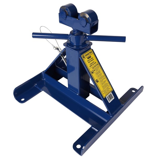 Small Screw Type 13" to 27" Cable Reel Stand - 2500Lb Capacity