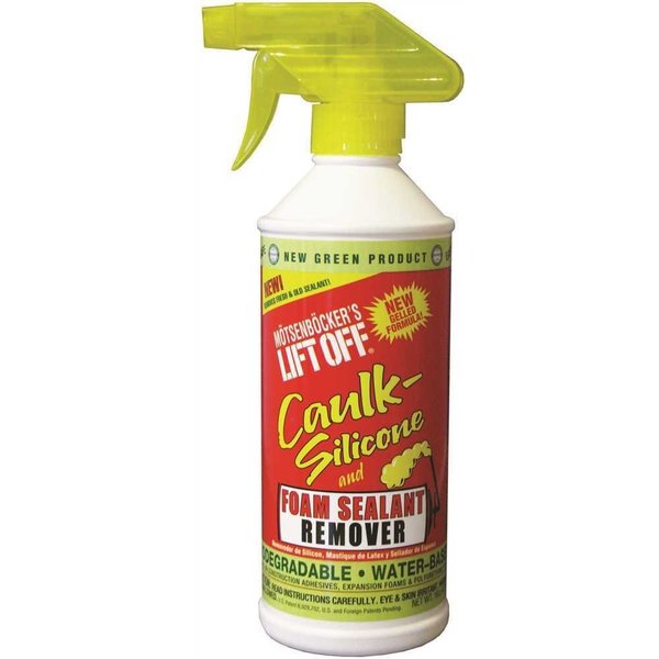 MLOTRXO Spray Foam and Caulk Remover,  Liquid,  Mild,  Clear,  16 oz,  Bottle