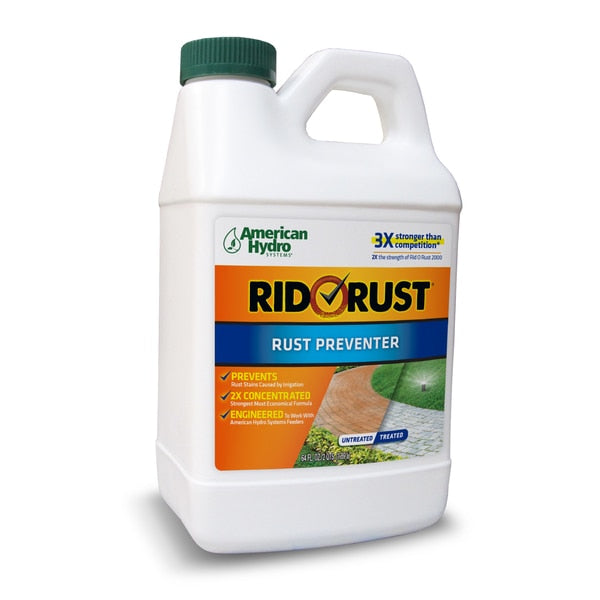 Rid O' Rust 2X Concentration Stain Preventer,  1/2 Gallon