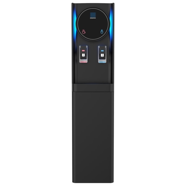 Bottleless Hot & Cold Water Dispenser Water Cooler Filtration System Includes 3 Water Filters,  Blk