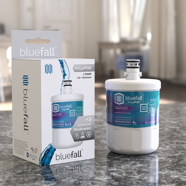 LG LT500P Refrigerator Water Filter Compatible by BlueFall,  PK 10