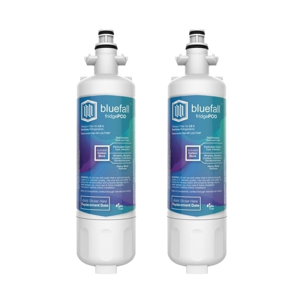 LG LT700P Refrigerator Water Filter Compatible by BlueFall,  PK 2