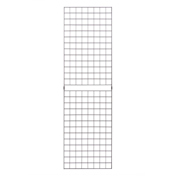 2'x7' Black Portable Grid Panel,  Pack Of 3
