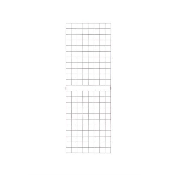 2'x6' Chrome Portable Grid Panel,  Pack Of 3