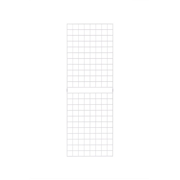 2'x6' White Portable Grid Panel,  Pack Of 3