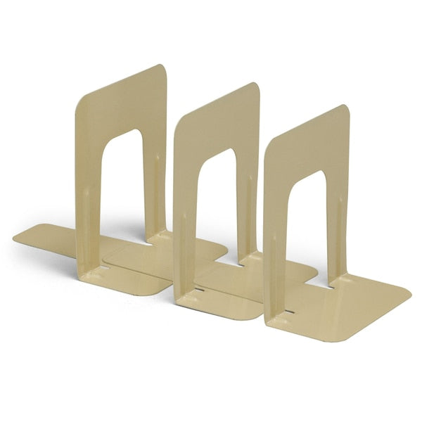 Bookends,  9" Height,  Tan,  2 Per Set,  PK3