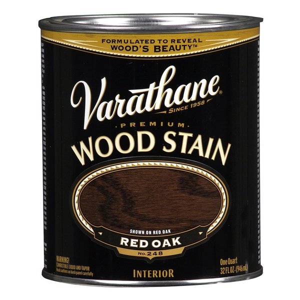 WOOD STAIN RED OAK 1QT
