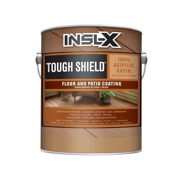 Insl-X Tough Sheild Satin Light Gray Water-Based Floor and Patio Coating 1 gal
