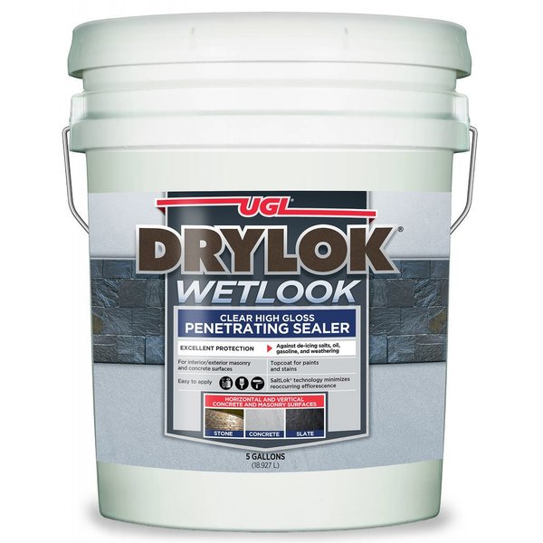 Clear Latex Concrete and Masonry Sealer 5 gal