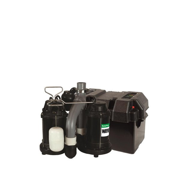 Wayne 1/2 HP 5	100 gph Cast Iron Vertical Float Switch AC Sump Pump