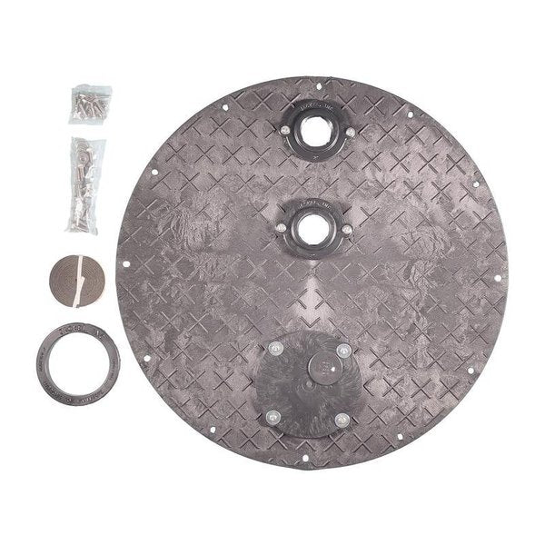 28 in. W X 28 in. D Round Sump Basin Lid
