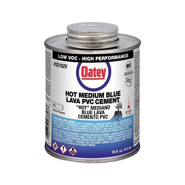 Blue Cement For PVC 16 oz