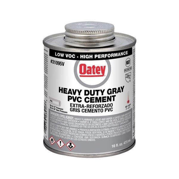 Gray Cement For PVC 16 oz