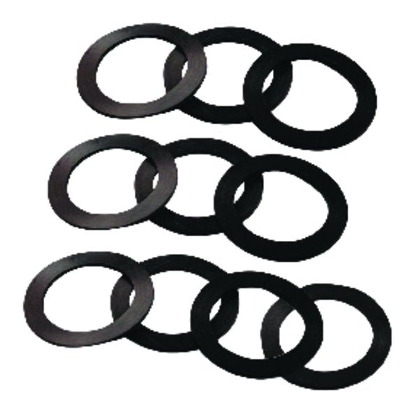 Sealing Washer, Rubber, PlainFinish, 10 PK
