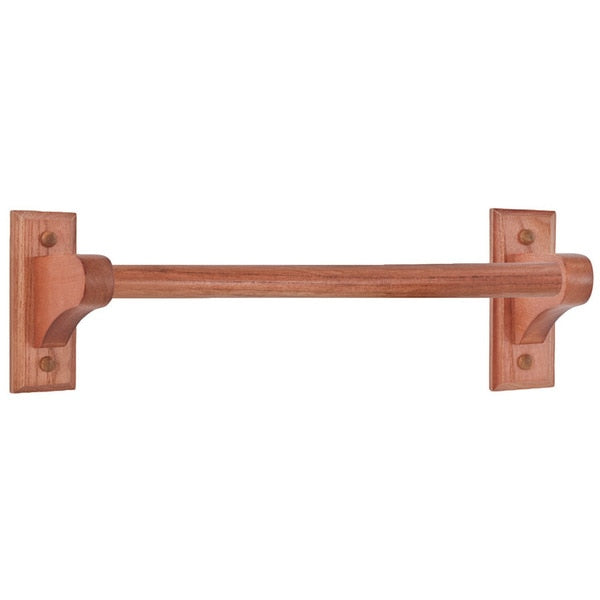 OAK FIN 18"" TOWEL BAR