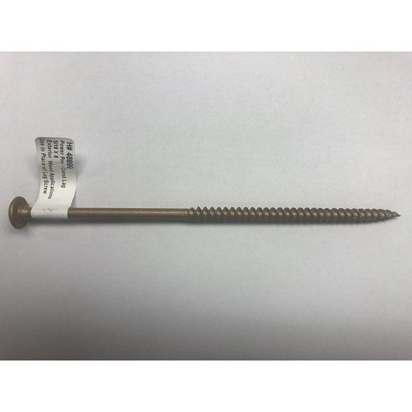 Power Pro 5/16 in. X 8 in. L Star Steel Lag Screw 1 pk,  25PK