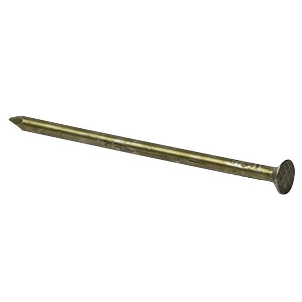 Common Nail,  3-1/2 in L,  12D,  Steel,  9 ga