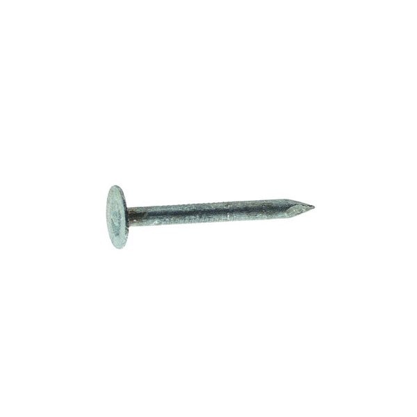 Common Nail,  1-3/4 in L,  5D,  Steel,  Electro-Galvanized Finish,  11 ga