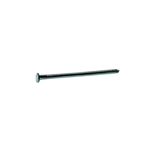 Common Nail,  4 in L,  20D,  Steel,  Bright Finish,  6 ga