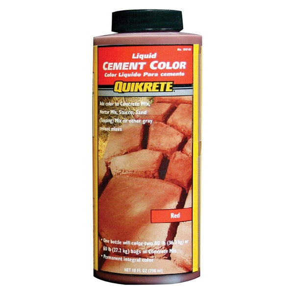 Colorant Cement 10Oz Red
