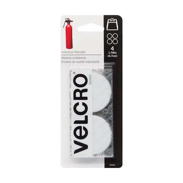 Reclosable Fastener,  Disc,  White