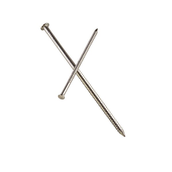 Roofing Nail,  2 in L,  6D,  Stainless Steel