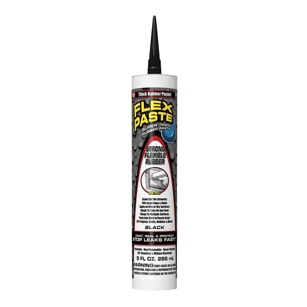 Rubber Paste Black 9Oz